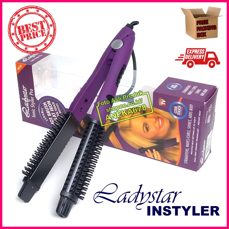 INSTYLER 2IN1 ALAT CATOK RAMBUT IN STYLER PRO 2 In 1 CATOKAN