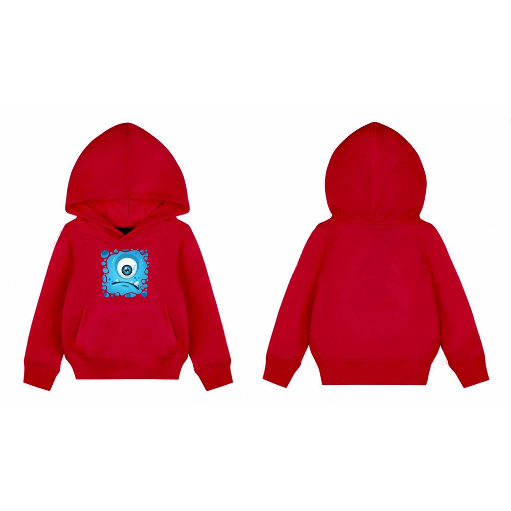 Hoodie Blubub Sweater Pakaian Fleece Anak M -XL