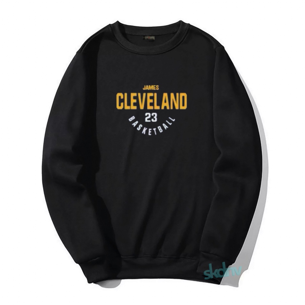 WIN-CREWNECK / SWEATER CREWNECK ERiGO / CREWNECK SKANDINAVIA HITAM PREMIUM / SWEATER FABRICA NASA