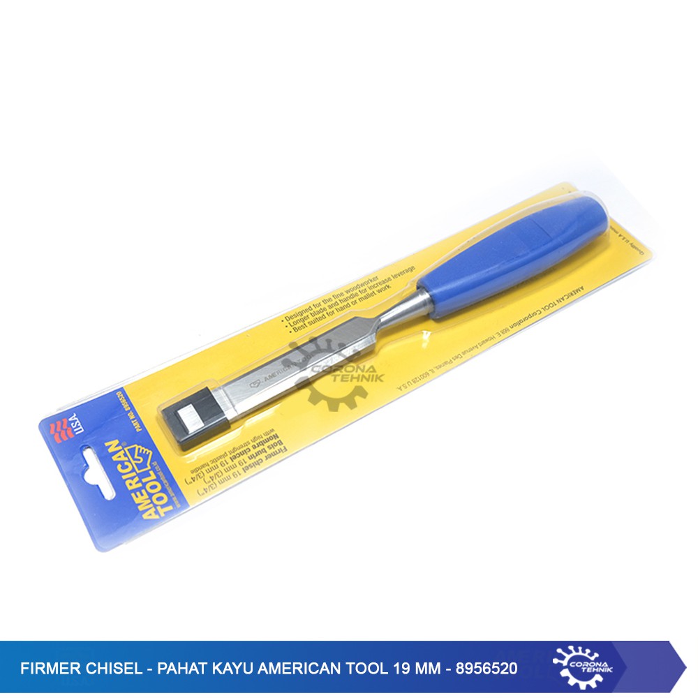 Firmer Chisel - Pahat Kayu American Tool 19 mm - 8956520