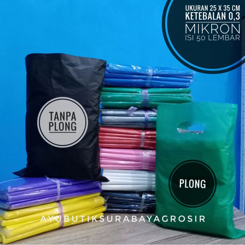 

Plastik packing 25 x 35cm / shoping bag / plastik olshop