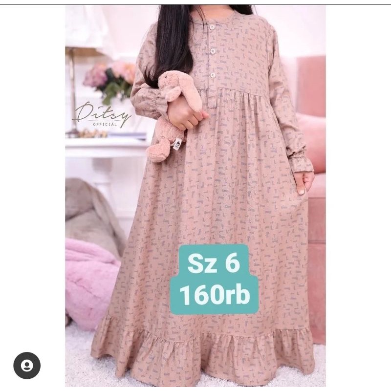 little runa mocca ditsy februari