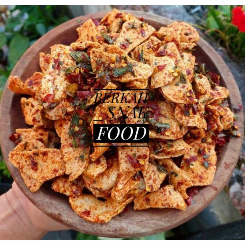 

kripik basreng || pedas daun jeruk 50gr