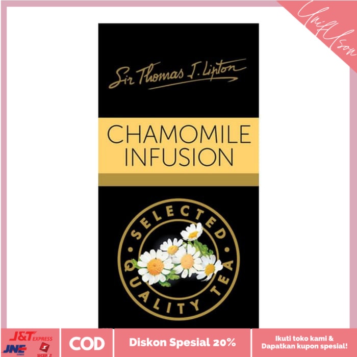 

⭐COD⭐ 25'S LIPTON Chamomile Infusion/ Teh Chamomile