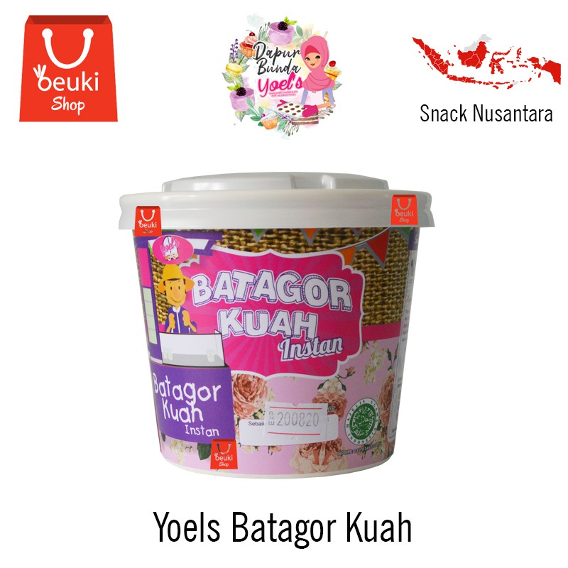 

Yoels Batagor Kuah Instan Cup Khas Bandung Batagor Dalam Cup - 100gr