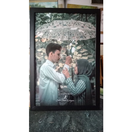 bingkai photo A3+ ukuran (32x48) +kaca