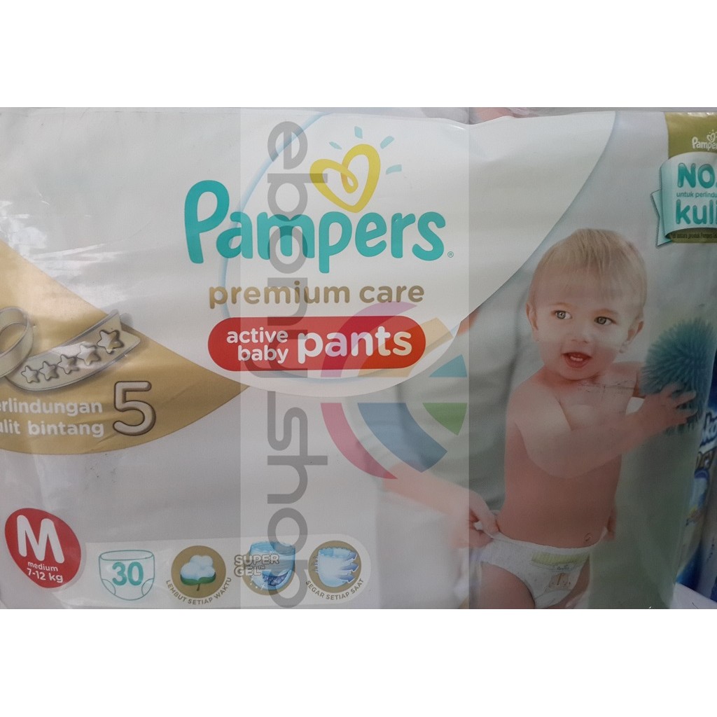 Jual Pampers Baby Premium Care Pants(celana) M 30 | Shopee Indonesia