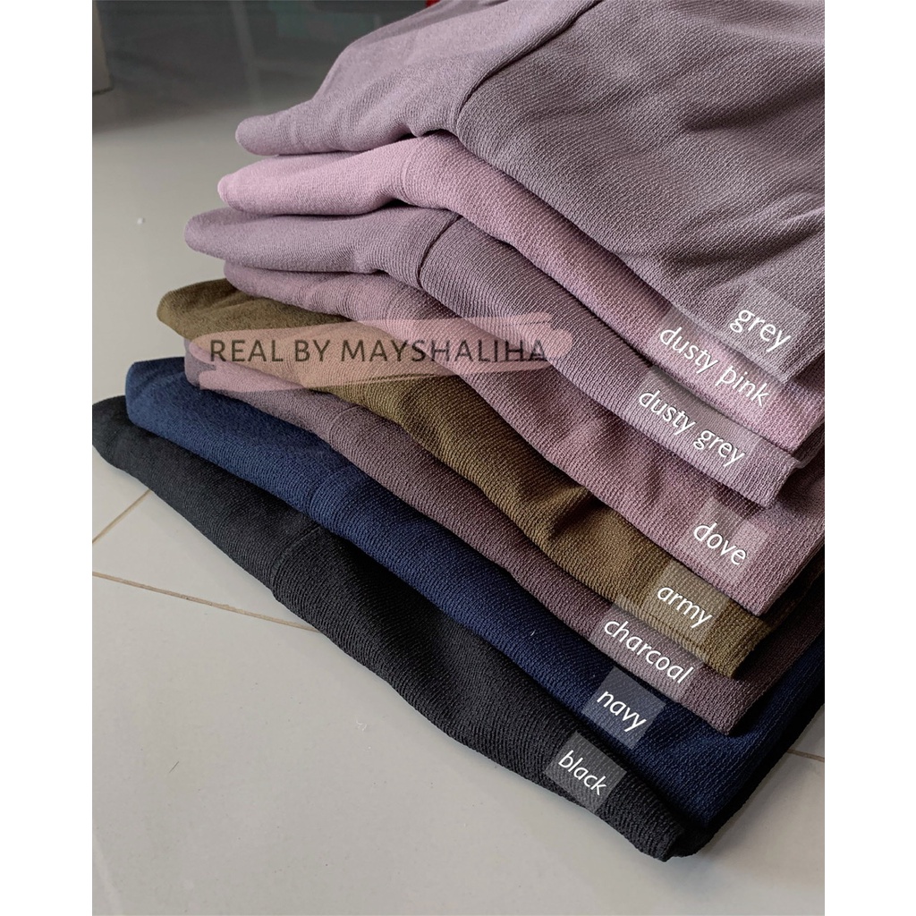 Mayshaliha Rok Kerja Zizi Skirt Full Jahitan Lipatan-6