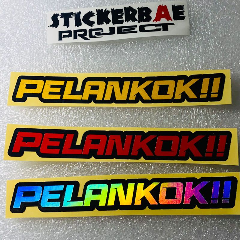 Stiker motor pelankok cuting stiker variasi stickerr