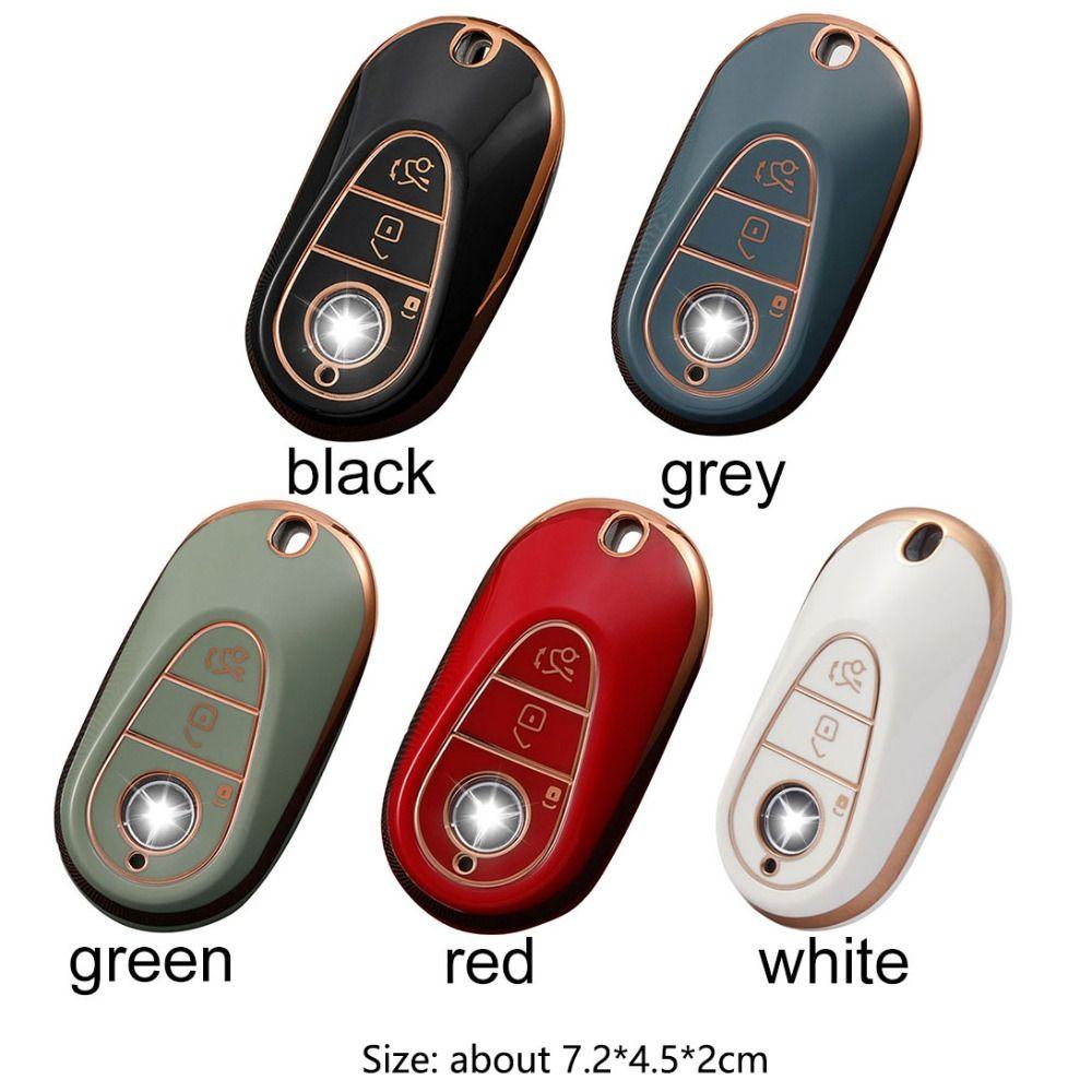 Top Remote Key Case Full Proteksi Aksesoris Mobil Skin Key Fob Cover