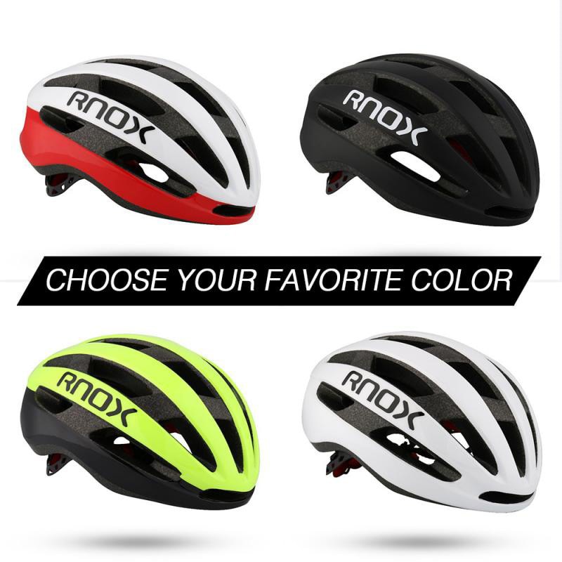 YGRETTE - TAFFSPORT RNOX Aero Bicycle Safety Ultralight Road Bike Helmet Red MTB Cycling City Helmet Outdoor Mountain