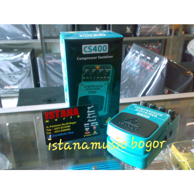BEHRINGER CS400 Compresor Sustainer