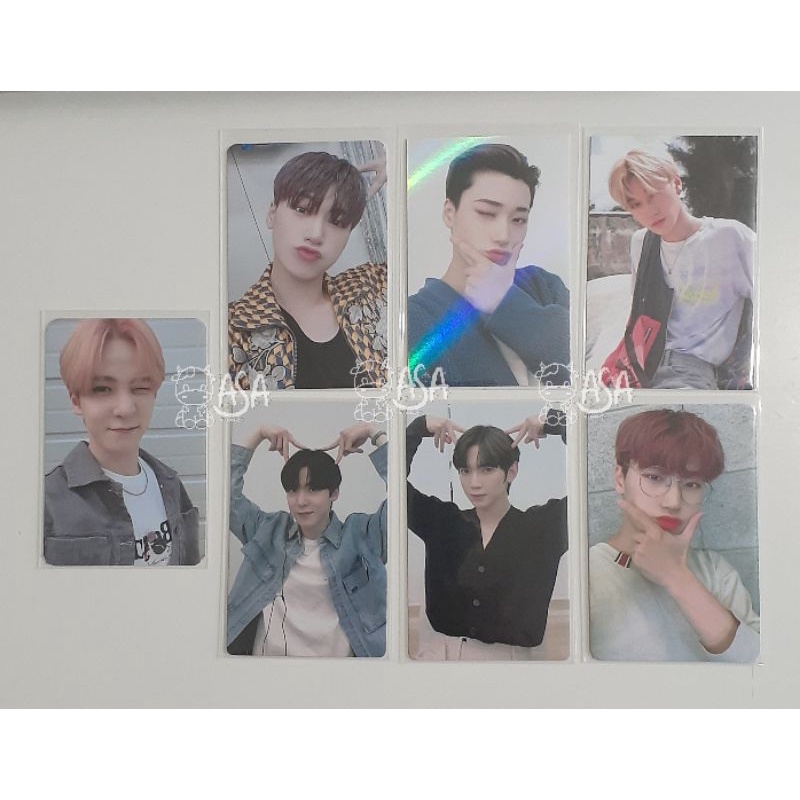 ATEEZ PC Photocard San Yeosang Yunho MMT 4.0 Muart Wave Appmus Makestar C