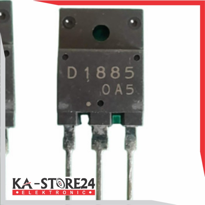 Transistor tr regulator tv tabung d1885 d 1885 2sd1885 2sd 2 sd