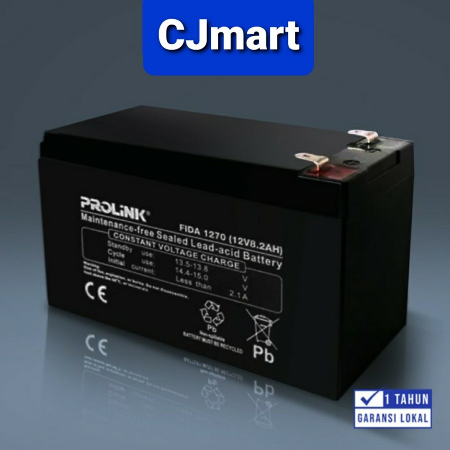 Batre UPS 12V 8,2AH