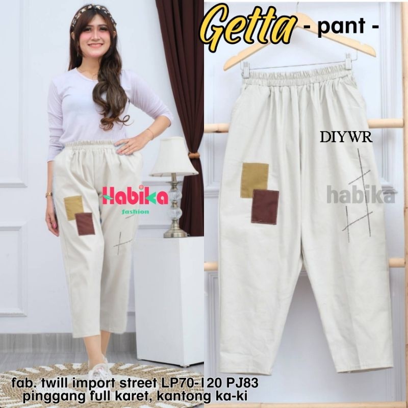 (JUMBO) Gumi Pants Celana Korea / Celana Korea Longgar Oversize