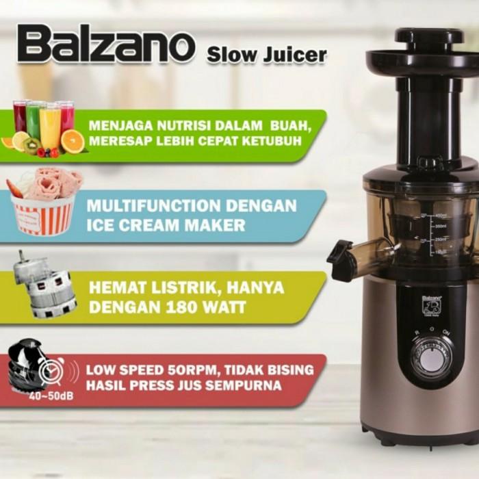 Juicerku Slow Juicer Balzano Grs Resmi Tam