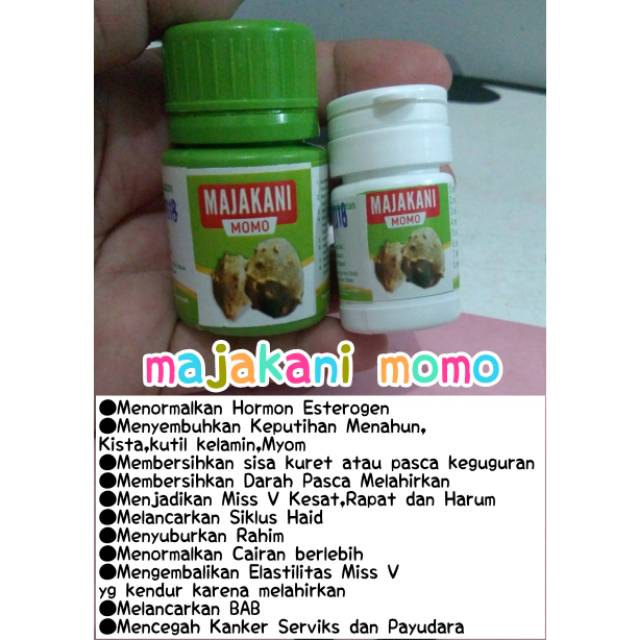 MAJAKANI MOMO IDEA isi 70 butir, isi 35 butir