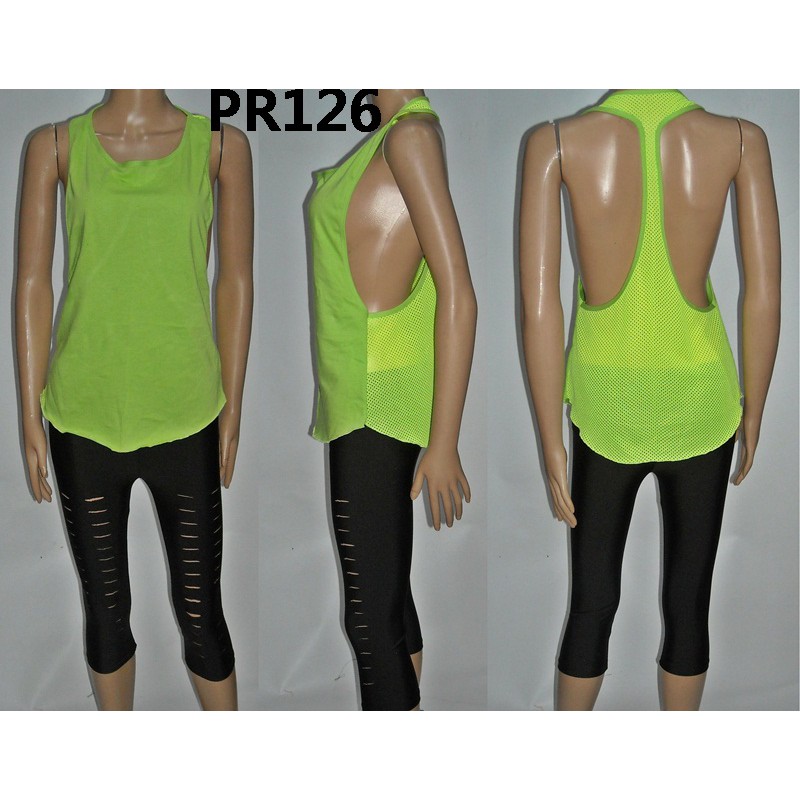 Stelan Baju Senam Zumba Yoga Dance Aerobik kode PR126