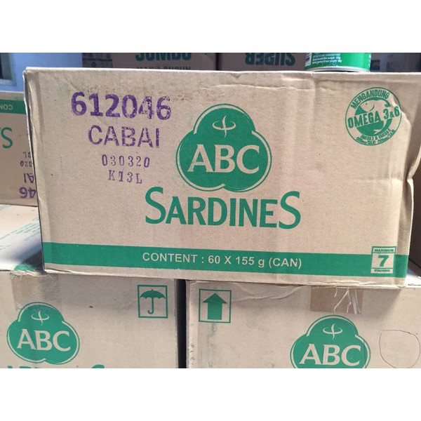 Sarden Abc / Sardines Abc 155gram/ 1pcs