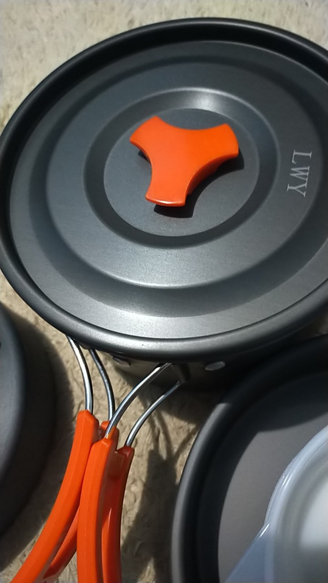 [bisa Cod] Alat Masak Camping Full Set - Cooking Set Ds 308 Sudah Ada Teko Air - Nesting Traveling