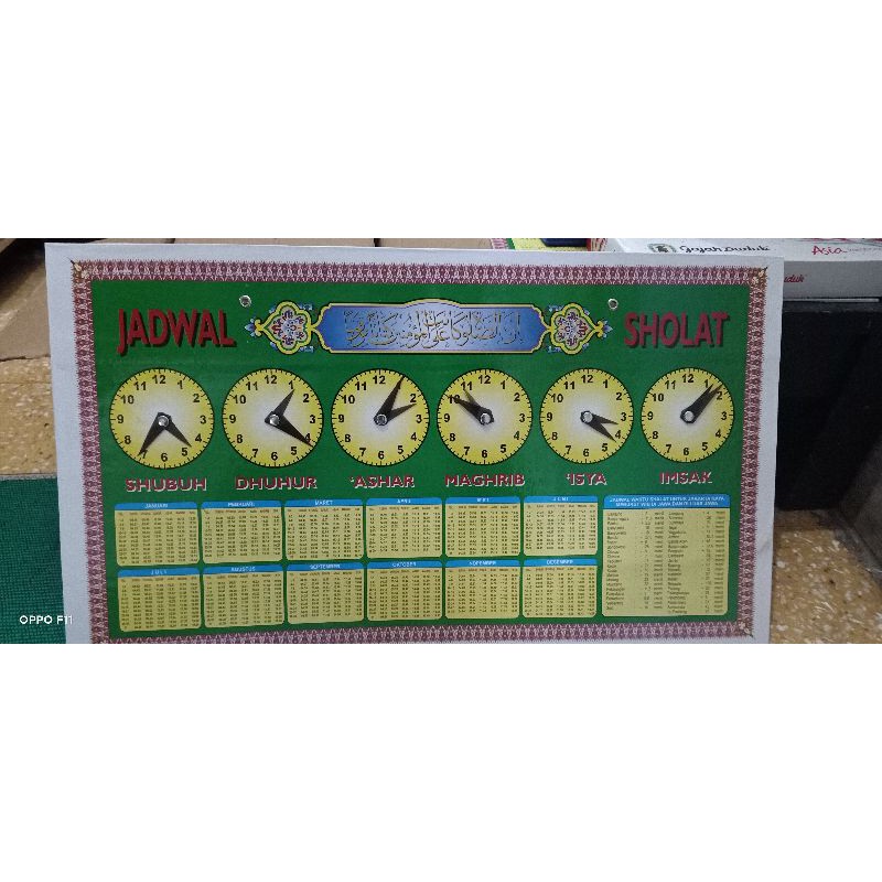 JADWAL SHOLAT MANUAL