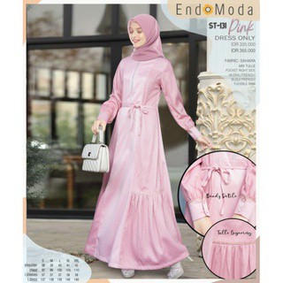 GAMIS ENDOMODA ST 131 PINK TERBARU DISKON