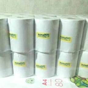 

Jual kertas rol hvs 75 mm x 60 mm 1 ply ATK baya