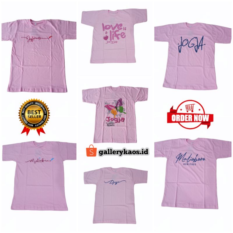 KAOS JOGJA KATUN KAOS MURAH KAOS MALIOBORO KAOS WANITA