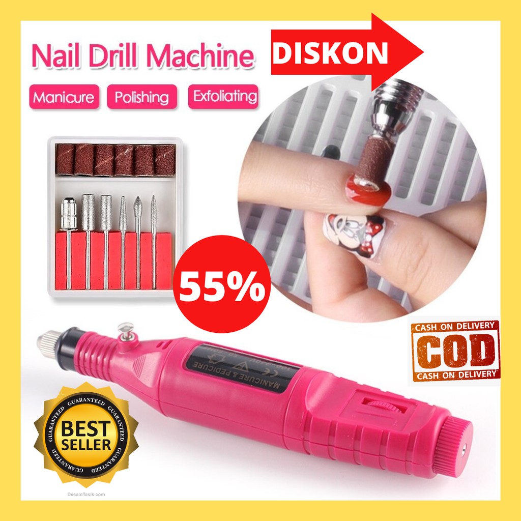Alat Manicure Pedicure Set Kikir kuku Elektrik / Menicure Set