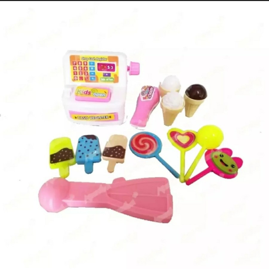 mainan kasir kasiran mini murah satu set