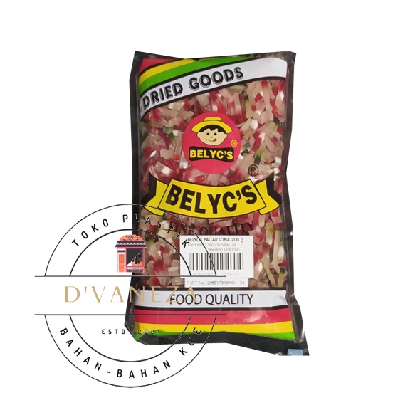 

Belyc's Sagu Pacar Cina 200gr | Belycs Sagu Pacar Cina 200 gr | Tapioka