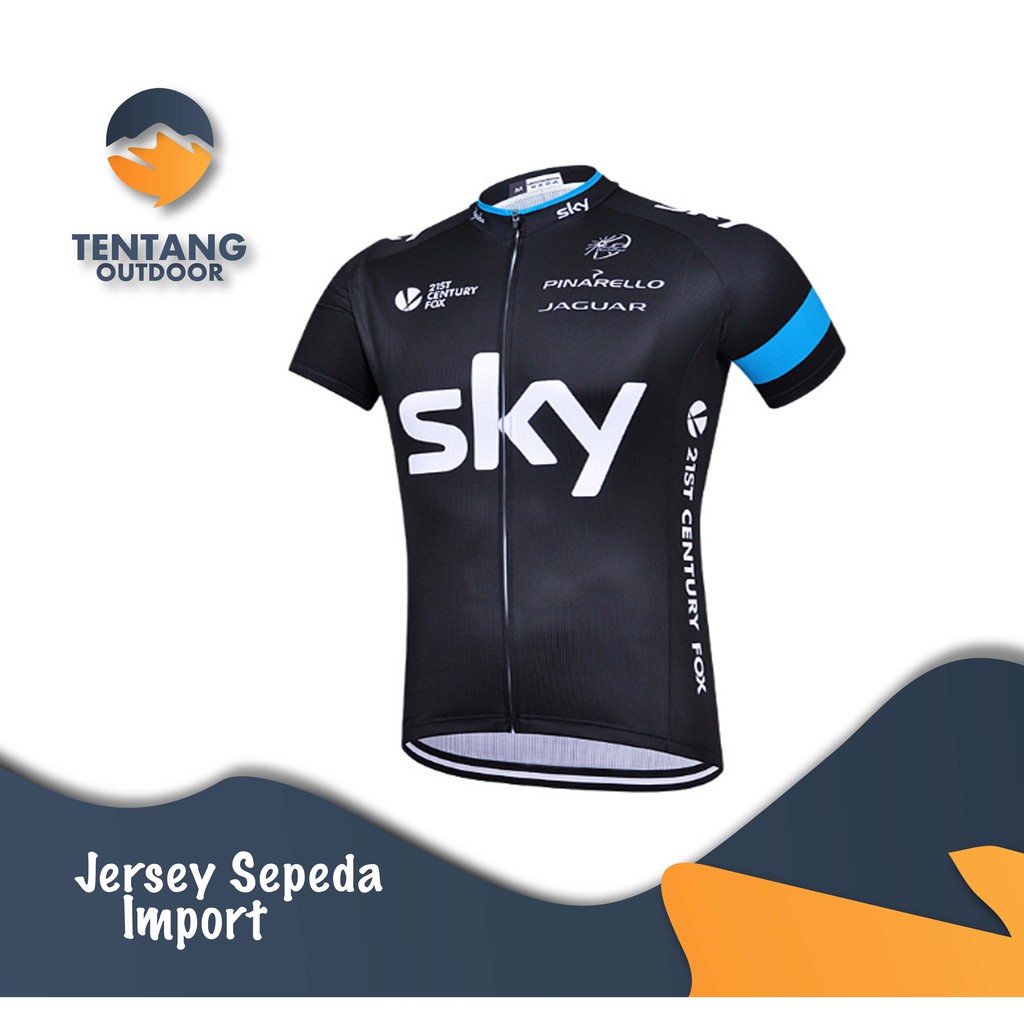  Jersey Sepeda SKY  Import T015 Roadbike Shopee Indonesia