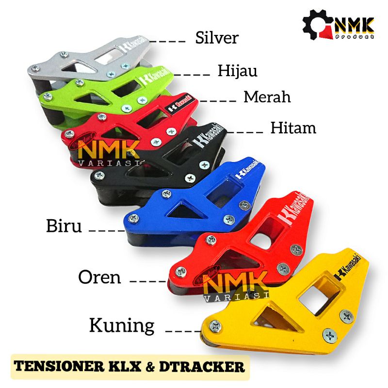 Tensioner Rantai Klx 150 D Tracker 150 Bahan Alloy Stabilizer Rantai Gir Motor Klx 150 D Tracker 150