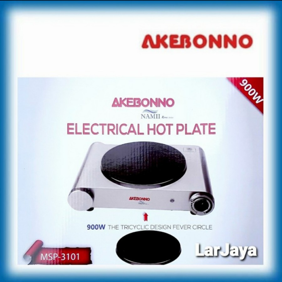 Kompor Listrik Akebono MSP 3101 1 tungku Original Termurah Promo