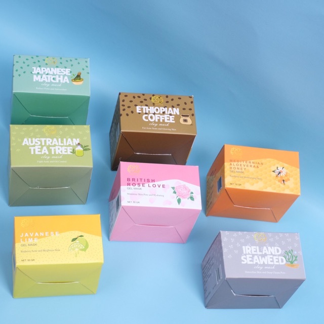 DISTRIBUTOR SEMARANG [ BPOM ] Joefie Gel and Clay Mask / Masker Gel / Masker Clay