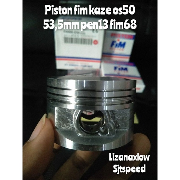piston fim kaze os 50 diameter 53,5 pen13 fim68-2