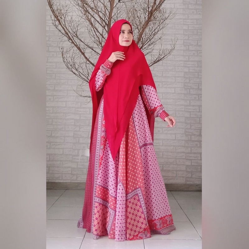 Dress KOTAK MERAH by Bilqis zafira