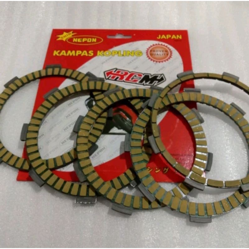 KAMPAS KOPLING COPLING TIGER MEGAPRO MEGA PRO CB GLPRO GL PRO NEOTECH NEO TECH NEPON NEPPON RACING ORI ORIGINAL ASLI ISI 5 PC   JAMINAN ORIGINAL NEPON PARTS