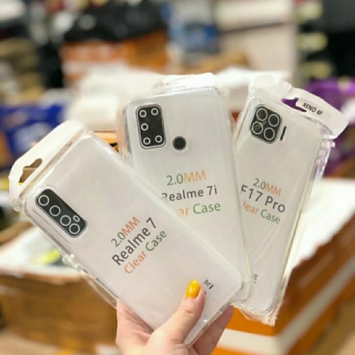 0RI Softcase Clear Case Sillikon Kondom Case Bening Casing Realme 7i by POA