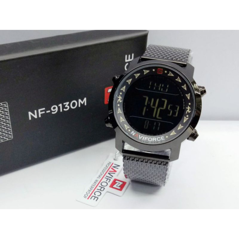 Jam Tangan Pria Naviforce Original Digital Garansi 1 Tahun