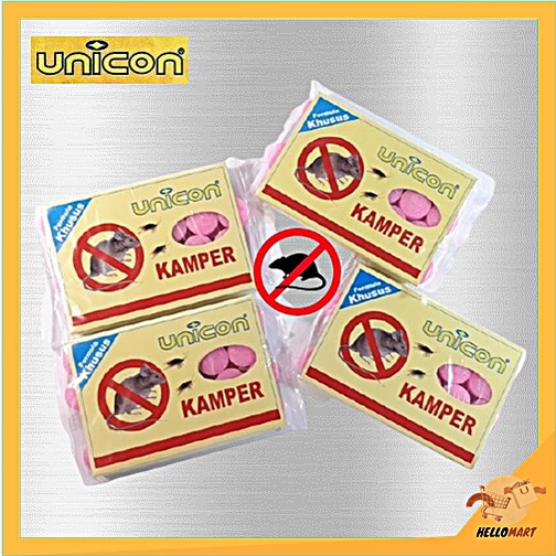 ORIGINAL Unicon Kamper Pengusir Tikus 40gr / Kamper Super Ampuh / HELLOMARTID