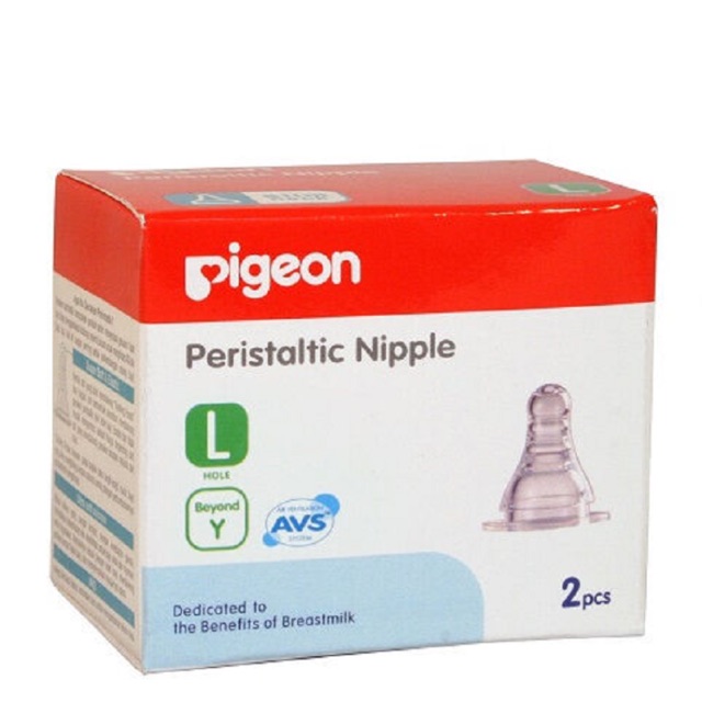 Pigeon Peristaltic plus slim neck nipple isi 2