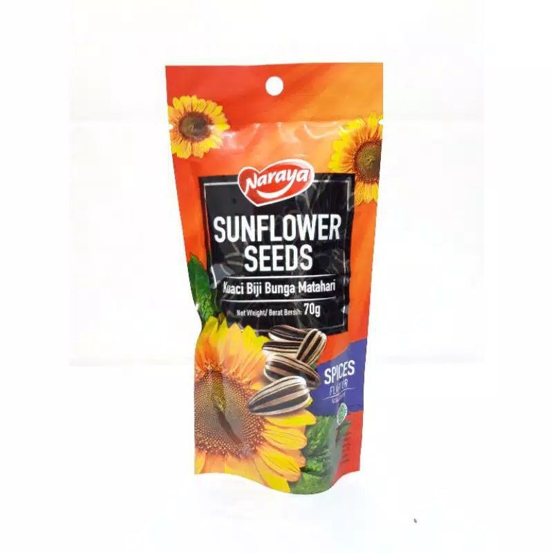 

KUWACI NARAYA 70 GR RASA SPICES ORIGINAL / KUACI BIJI BUNGA MATAHARI / SUN FLOWER SEEDS