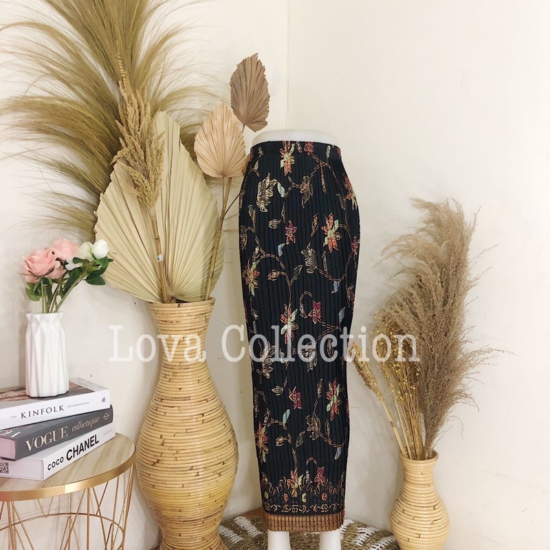 ROK BATIK PLISKET-Bunga Rambat