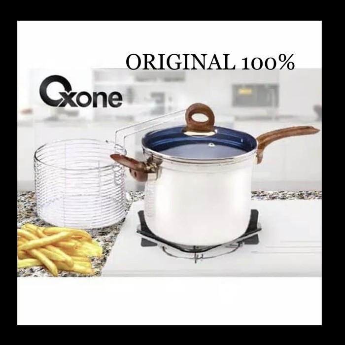 OXONE DEEP FRYER JUMBO OX-99FS/Panci Penggorengan+Jaring OX99FS