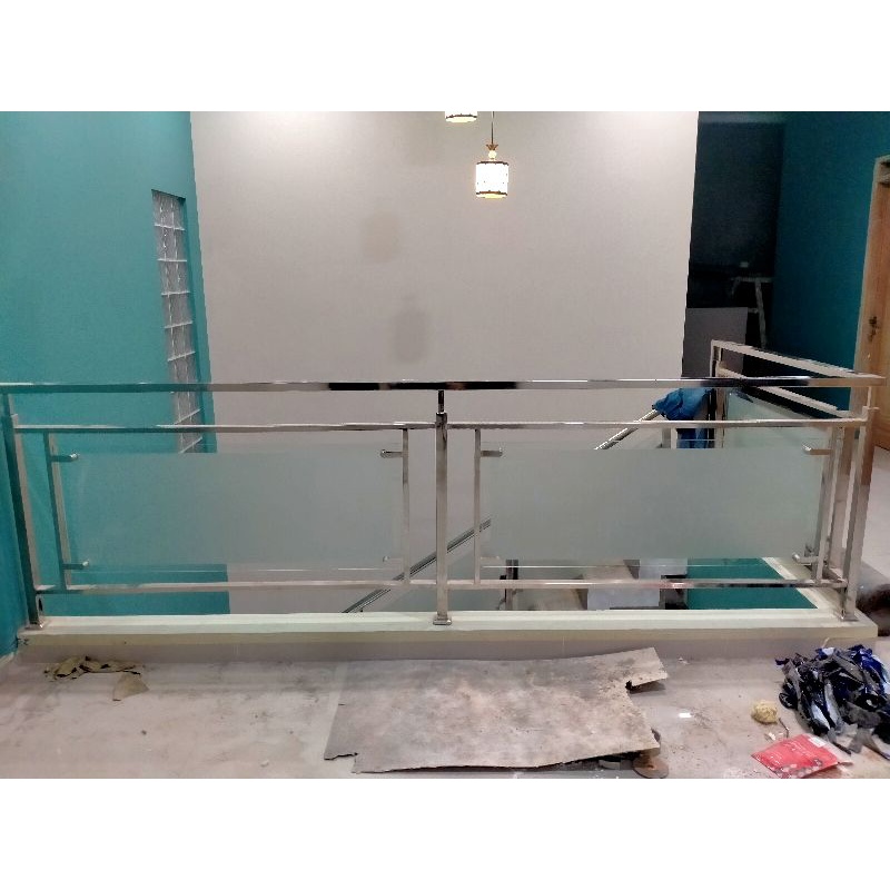 Jual railing tangga stainless kaca Shopee Indonesia