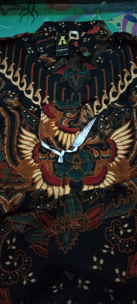 Kemeja Batik Pria Lengan Panjang Jumbo Big Size Besar Big Size Terlaris Terbaru Pakaian Pria Besar