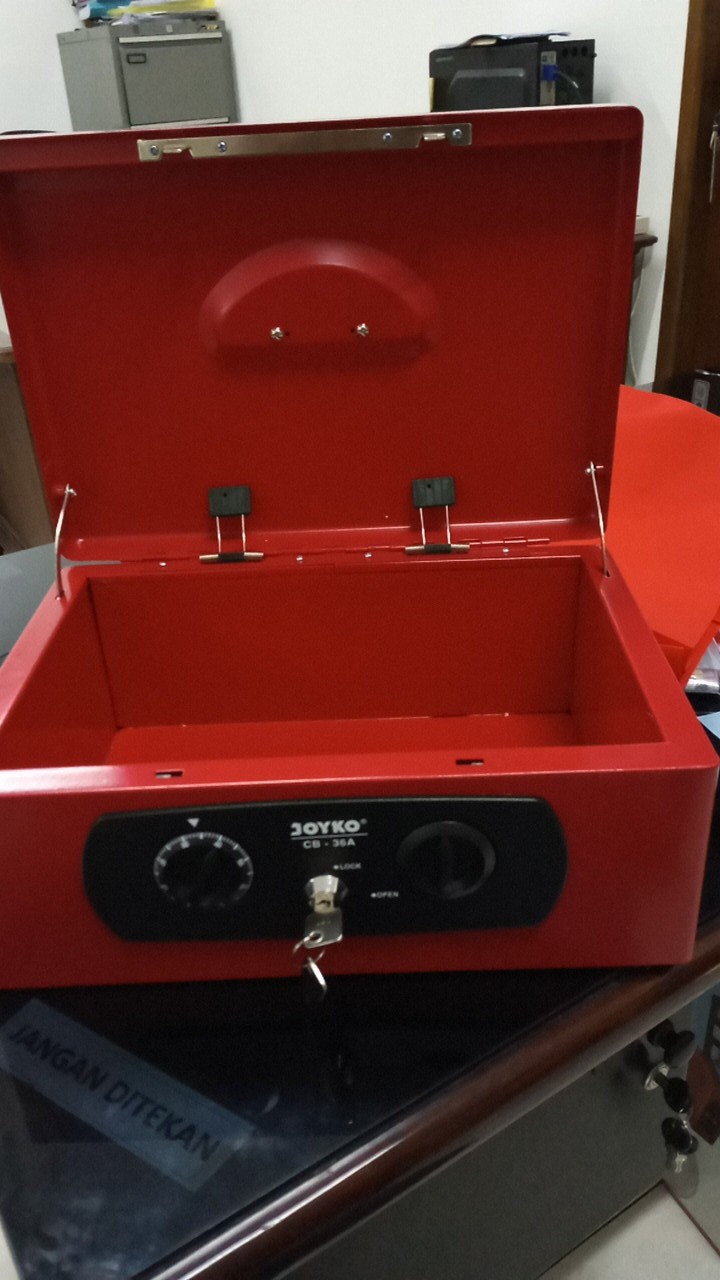 Cash Box Joyko Cb-36a Kotak Penyimpanan Uang