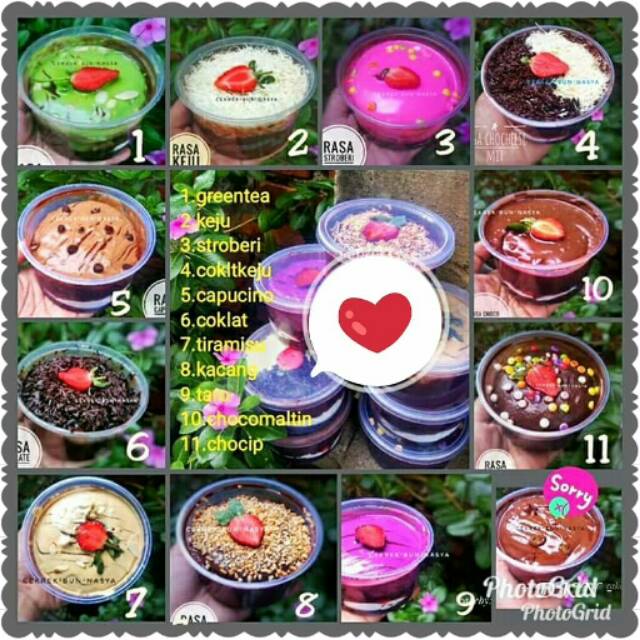 

Cake lumer bisa dimix sesuka kalian max 2 mix bisa ditulis diketerangan untuk varian rasanya
